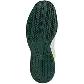 adidas Courtflash Cloud White/Core Black/Collegiate Green 40 2/3