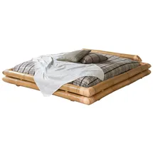 Tikamoon Futonbett 160 x 200 cm Beige
