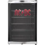 CUBES HC 203 E ACDC Getränkekühlschrank (115 l, E, 845 mm hoch}, Schwarz / Rot)