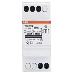 ABB TM15/24 Klingeltransformator, Fail-Safe SELV, 15 VA, 24 VAC 2CSM228745R0802 TM1524