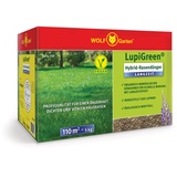 WOLF-Garten | LupiGreen® Hybrid-Rasendünger Langzeit LU-L110 für 110m2 | Aus Lupinen hergestellter organisch-mineralischer Düngermix; 77AR1001650