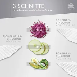 Boerner Pharma Gemüsereibe V3 Basis Set 1-tlg. Weiß
