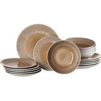 Ritzenhoff & Breker Banda Tafelservice 18-tlg. beige/grau