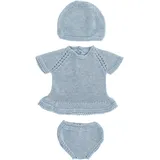MINILAND BABY Miniland Strick-Set Blau (40 cm)