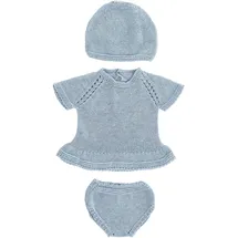 MINILAND BABY Miniland Strick-Set Blau (40 cm)