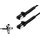 BKL Electronic 144012 RJ45 Patchkabel CAT 8.1 U/FTP 1.5m Schwarz 1St.
