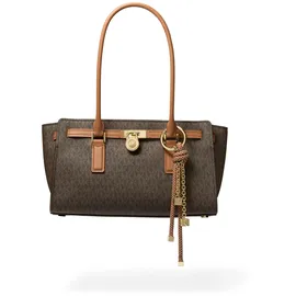 Michael Kors Sm Ew Shoulder Tote Shopper Kunstleder Braun