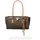 Michael Kors Sm Ew Shoulder Tote Shopper Kunstleder Braun