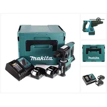 Makita DHR 242 RGJ inkl. 2 x 6,0 Ah + Ladegerät + Makpac