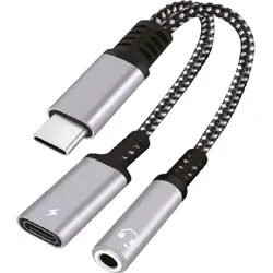 PETER JÄCKEL Typ-C/ Typ-C/ 3.5mm Klinke Audio Adapter Erweiterungskabel