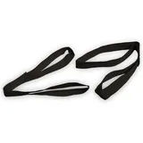 LAS Spanngurte Doppelschlaufen 10324 25 mm x 45 cm Schwarz