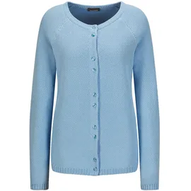 GOLDNER Cardigan aus Baumwolle Blau 44