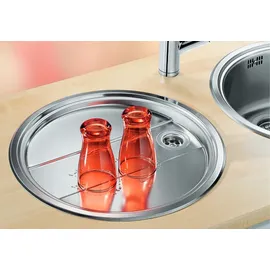 Blanco Rondo Set Edelstahl Bürstfinish + Handbetätigung