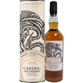 Cardhu Whisky Gold Reserve House Targaryen Game of Thrones Edition Single Malt Scotch 40% vol 0,7 l