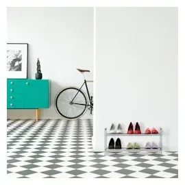 Relaxdays Sandra 33,5 x 69,5 x 26 cm offen / gold