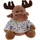Home Styling Collection Rentier mit Pullover 20 cm Braun