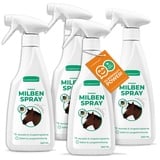 Silberkraft Milbenspray Pferde 4x500 ml Spray