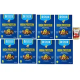 De Cecco High Protein Mezzi Rigatoni N°26 Protein Pasta 8x400g +Polpa