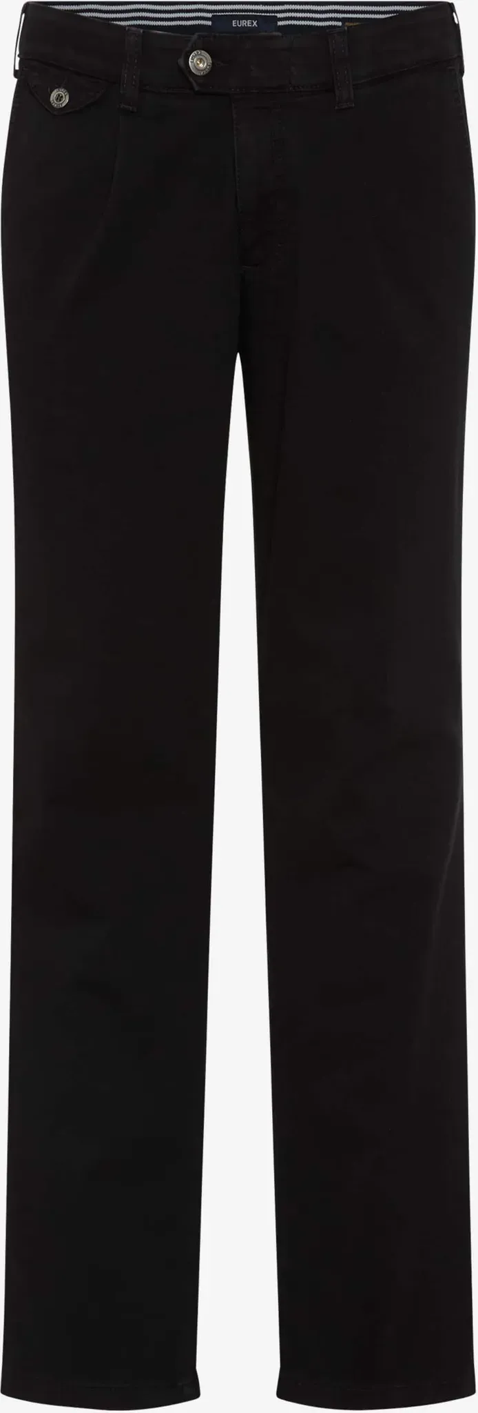 Eurex by Brax Herren Bundfaltenhose Style FRED, denim schwarz, Gr. 24U