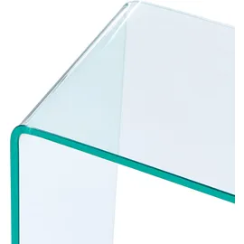 Beliani Kendall Konsolentisch 0 x 0 x 0 Transparent