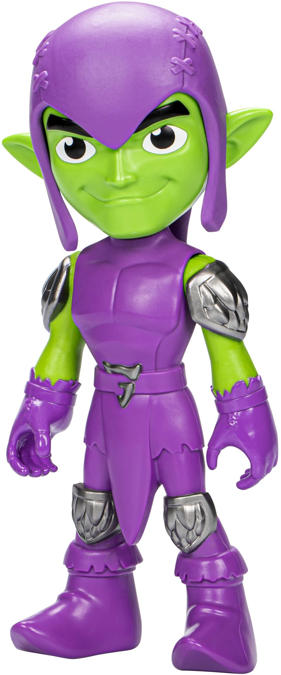 Marvel Spidey and His Amazing Friends supergroße Green Goblin Figur, 22,5 cm große Action-Figur, Vorschulspielzeug für Kinder