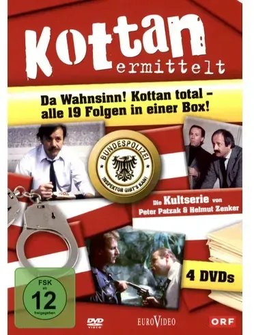 Preisvergleich Produktbild Kottan ermittelt - Box  [4 DVDs]