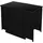 vidaXL Bistro-Set 3-tlg. schwarz 46067