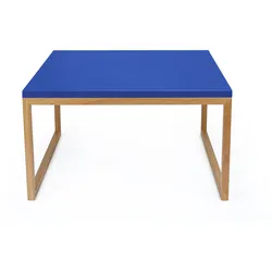 Couchtisch WOODMAN, blau, B:60cm H:34cm T:50cm, Tische, im skandinavian Design