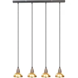 Hängeleuchte CASTALY Metall Messing