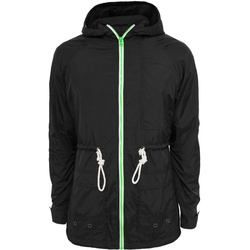 Urban Classics Herren Long Nylon Windbreaker Grün L