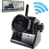 1080P Magnetische Kabellose Rückfahrkamera, Wifi-Rückfahrkamera Mit Langlebigem