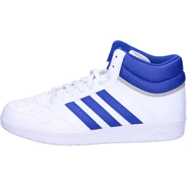 adidas Hoops 4.0 Mid Cloud White / Team Royal Blue / Grey Two 44