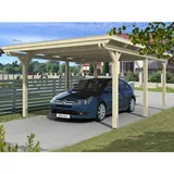 SKANHOLZ Skan Holz Carport Emsland 404 cm x 604 cm Natur