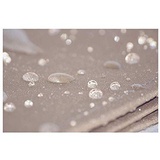 Ersatzdach PVC Beschichtung Pavillondach Wasserdicht Pavillon knapp 3x3m NEU (Taupe)