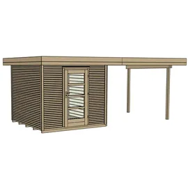 Weka Designhaus wekaLine 172 B 5,00 x 2,10 m anthrazit