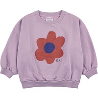 Bobo Choses - Sweatshirt BIG FLOWER in lila, Gr.140/146