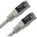 NANOCABLE Netzwerkkabel Patchkabel Rj45 Cat6 Ftp AWG24 3,0m Grau