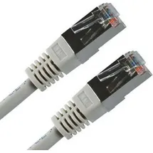 NANOCABLE Netzwerkkabel Patchkabel Rj45 Cat6 Ftp AWG24 3,0m Grau