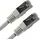 NANOCABLE Netzwerkkabel Patchkabel Rj45 Cat6 Ftp AWG24 3,0m Grau