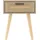 ML-Design Nachtschrank 2er Set 40 x 50,5 x 30 cm Beige/Braun