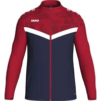 Jako Iconic Polyesterjacke Kinder 901 marine/chili rot 140