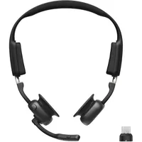 Shokz OpenMeet Knochenschall-Headset Schwarz