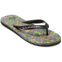 QUIKSILVER Molokai Recycled Sandale Black Blue Black, 41 EU