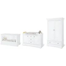 Pinolino Kinderzimmer Emilia extrabreit 3-tlg. weiß