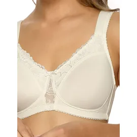 VIANIA Soft-BH 184460 Helga Komfortträger vorgeformte Cups Farbe Cream, Größe:80, Cup:E - 80E