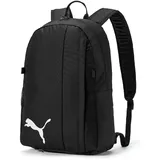 Puma teamGOAL 23 Backpack with Ball Rucksack, Black, OSFA