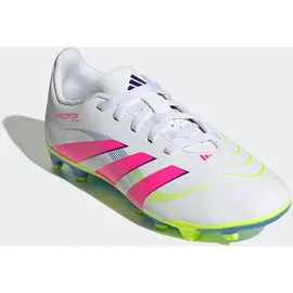 adidas Predator Club FG/MG Kinder cloud white/lucid pink/lucid lemon 38 2/3