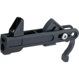 Maco Rustico Ladenhalter Classic Gr. 1, Ladenstärke 41-65 mm, schwarz (10865)