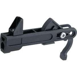 Maco Rustico Ladenhalter Classic Gr. 1, Ladenstärke 41-65 mm, schwarz (10865)