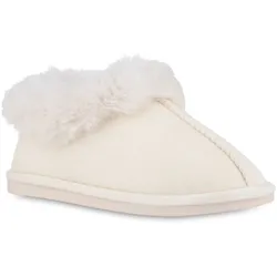 Damen Pantoffeln in Beige